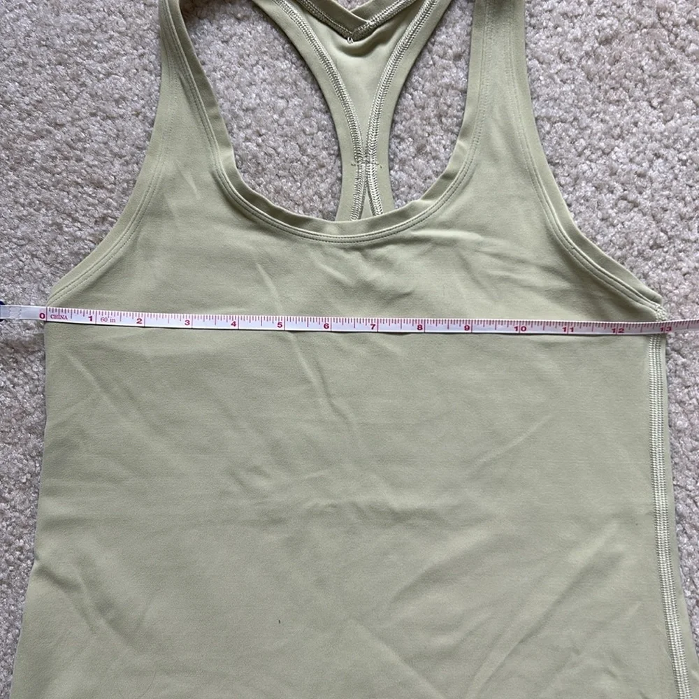 Lululemon Cool Racerback Tank - Yellow/Green - Picture 5 of 5